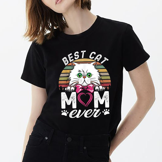 Mná Cat Mam is Fearr Riamh Léine Lá na Máithreacha Gheobhaidh dream eile T léine T