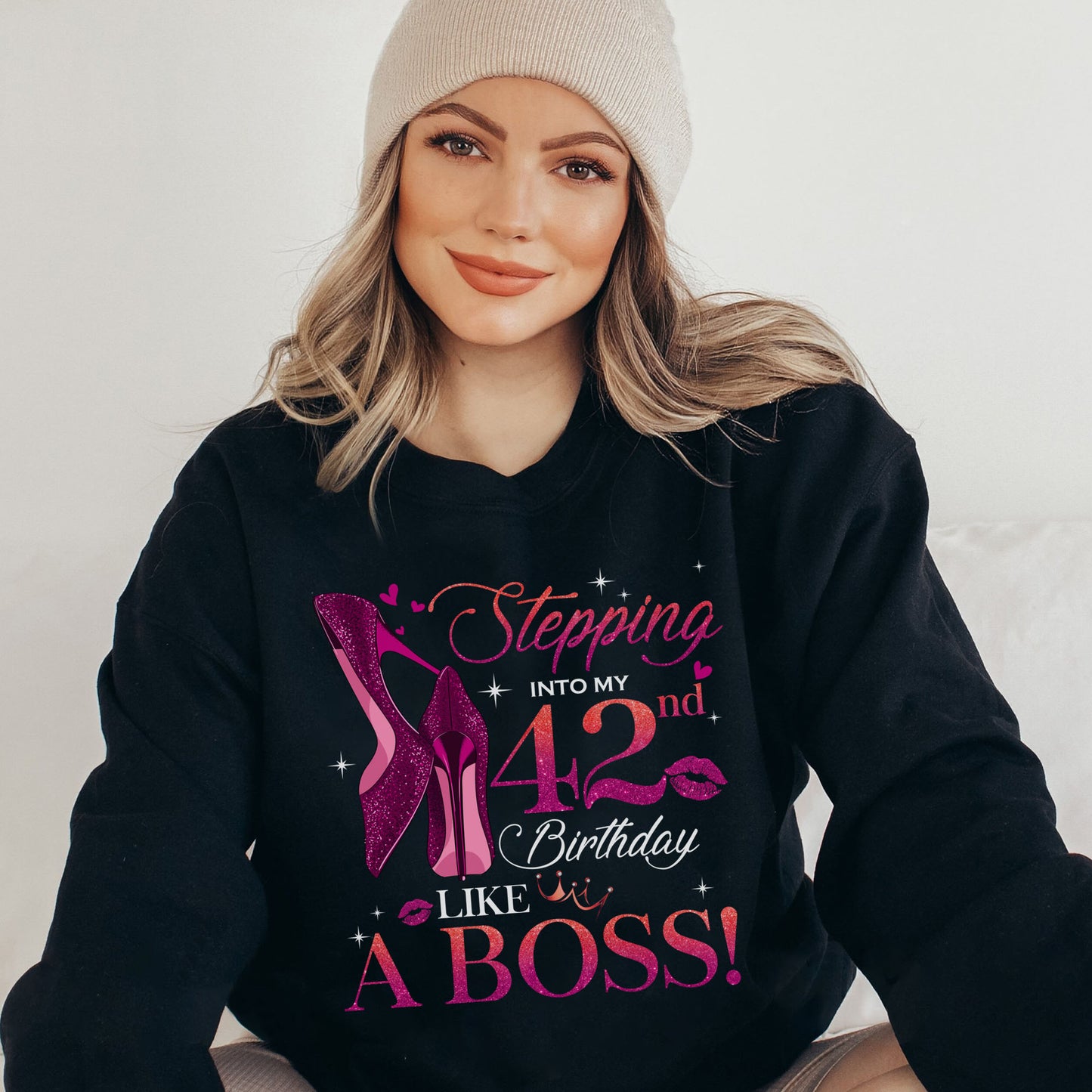 Mná Caibidil 42 Fabulous Ó 1981 42ú Breithlá Banríona Geansaí