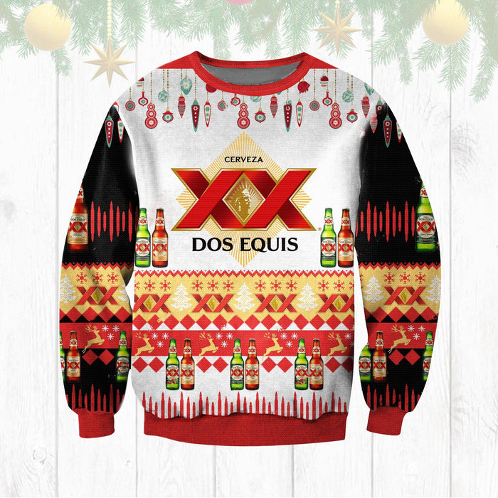 XX Dos Equis Cerveza Beer Ugly Sweater Christmas, Christmas Ugly Sweater, Christmas Gift, Gift Christmas 2024