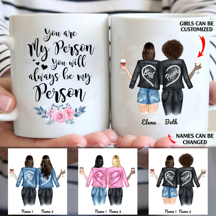 You will always be my person personalised gift customized mug coffee mugs gifts custom christmas mugs