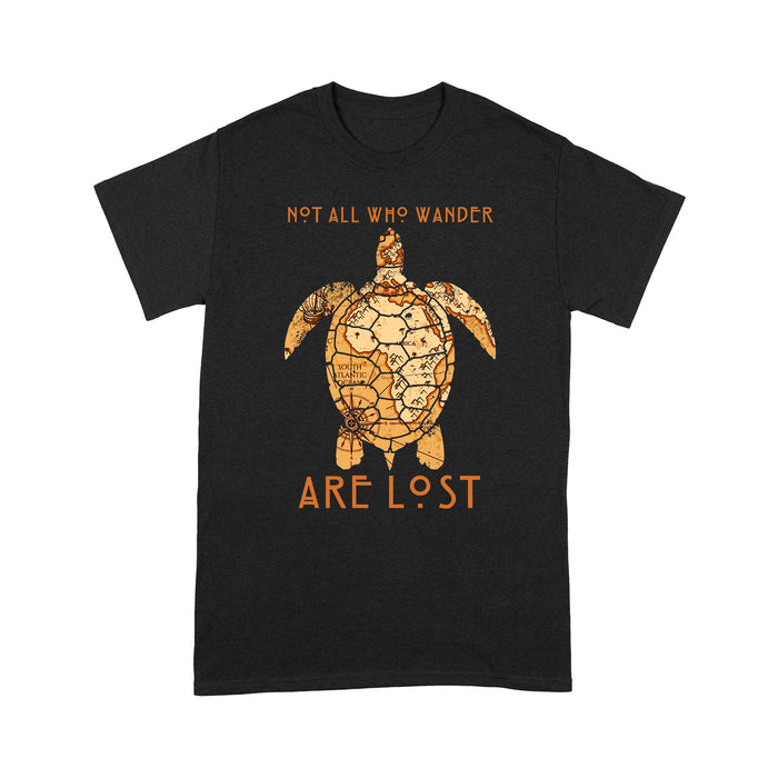 Not all who wander are lost T shirt - Standard T-shirt Tee Shirt Gift For Christmas