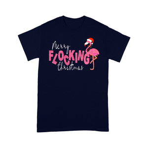 Merry Flocking Christmas.  Tee Shirt Gift For Christmas