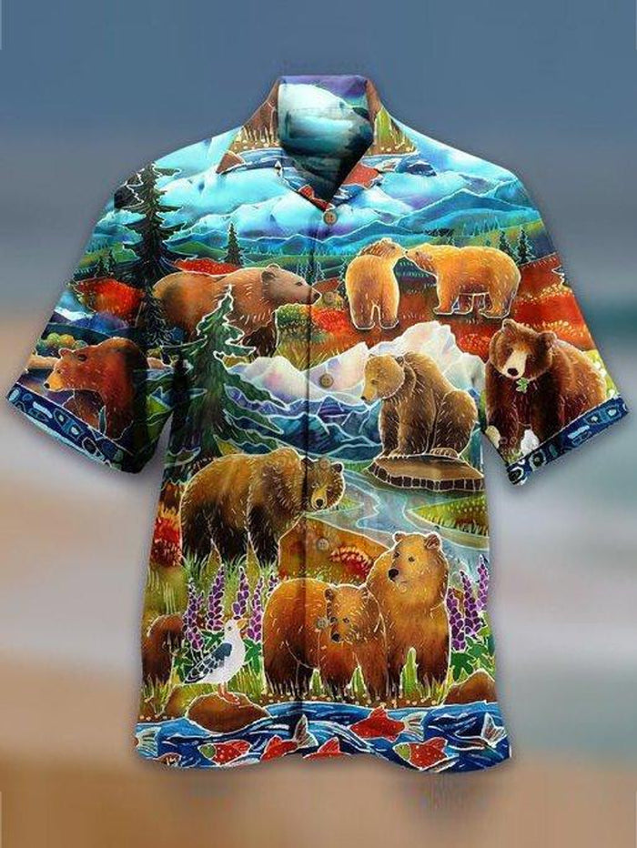 Animal Casual Hawaiian Shirt,Hawaiian Shirt Gift,Christmas Gift