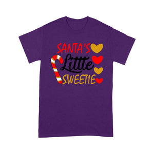 Santa's Little Sweetie Funny & Cute Christmas Gift - Standard T-shirt  Tee Shirt Gift For Christmas