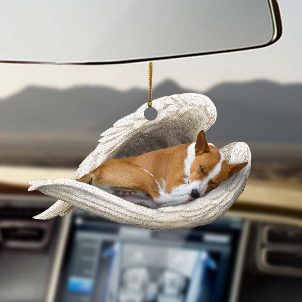 Basenji sleeping angel Basenji lovers dog moms ornament - Best gifts your whole family