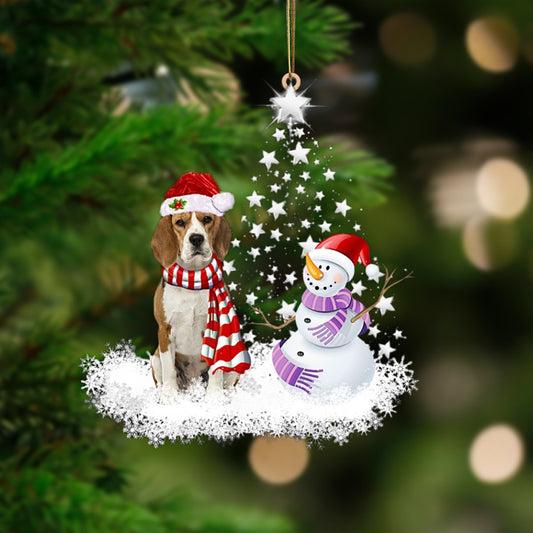 Beagle-Star Tree Hanging Ornament - Best gifts your whole family