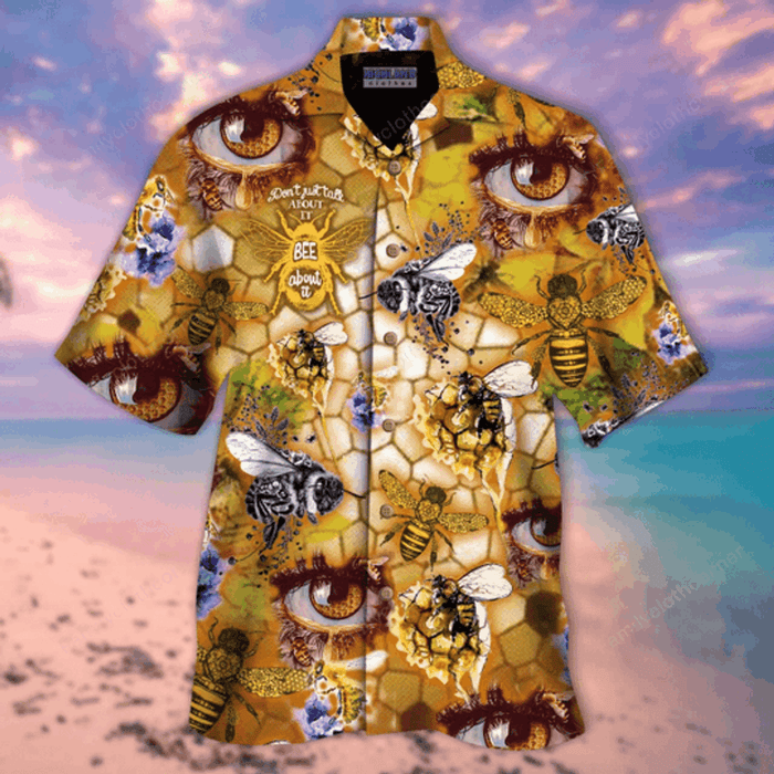 Bee Hawaiian Shirt,Hawaiian Shirt Gift,Christmas Gift