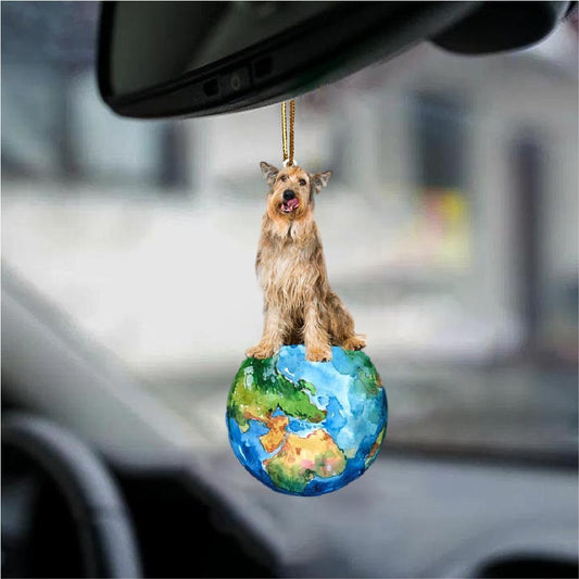 Berger Picard-Around My Dog-Two Sided Ornament - Best gifts your whole family