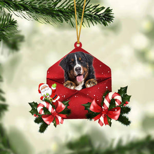 Bernese Mountain Christmas Letter Ornament Dog Christmas Decoration - Best gifts your whole family