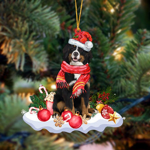 Bernese Mountain Dog 2-Better Christmas Hanging Ornament - Best gifts your whole family