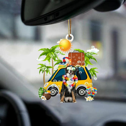 Bernese Mountain-Nice Summer-Two Sided Ornament - Best gifts your whole family