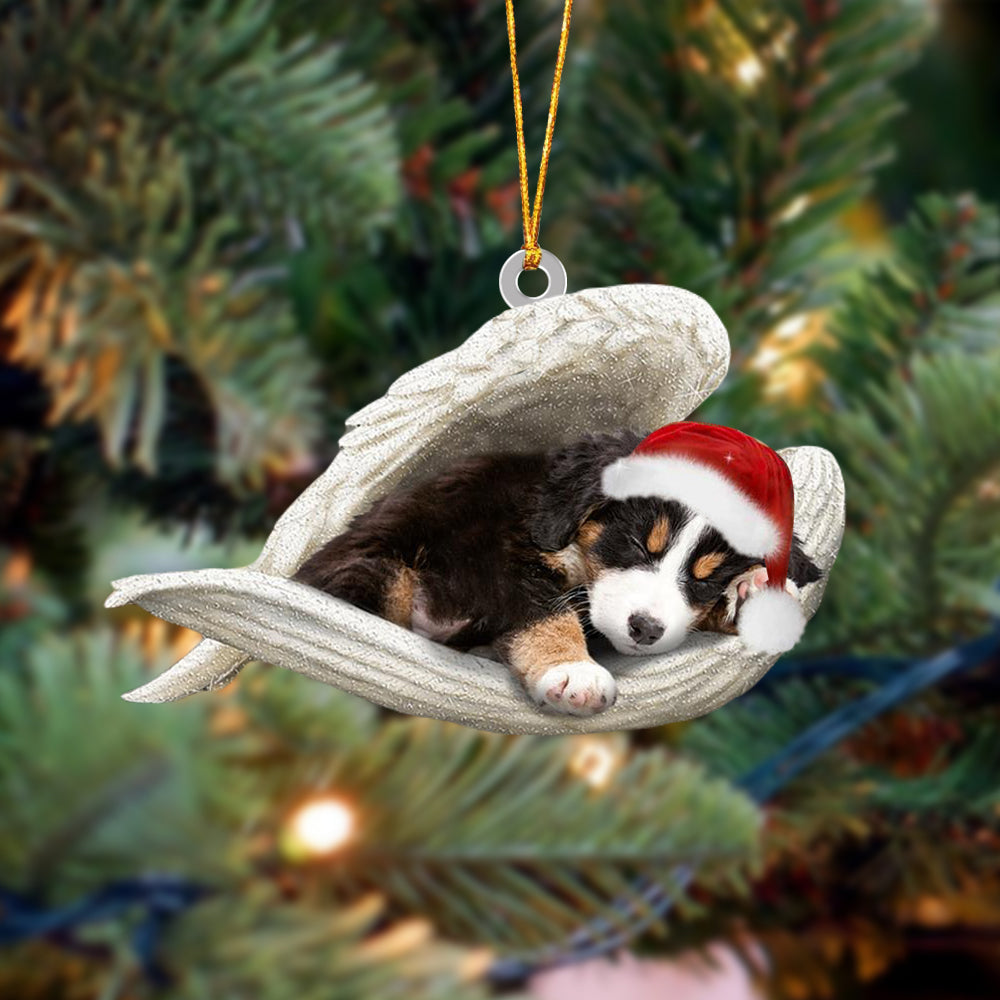 Bernese Mountain Sleeping Angel Christmas Ornament Dog Christmas Hanging Ornament - Best gifts your whole family