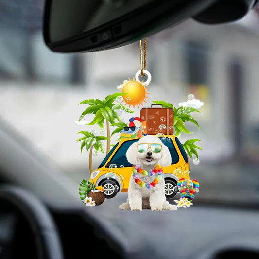 Bichon Frise-Nice Summer-Two Sided Ornament - Best gifts your whole family