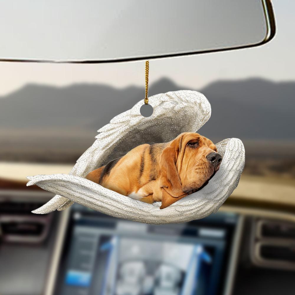 Bloodhound sleeping angel Bloodhound lovers ornamentj - Best gifts your whole family