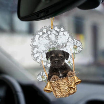 Border Terrier-Dandelion-Two Sided Ornament - Best gifts your whole family