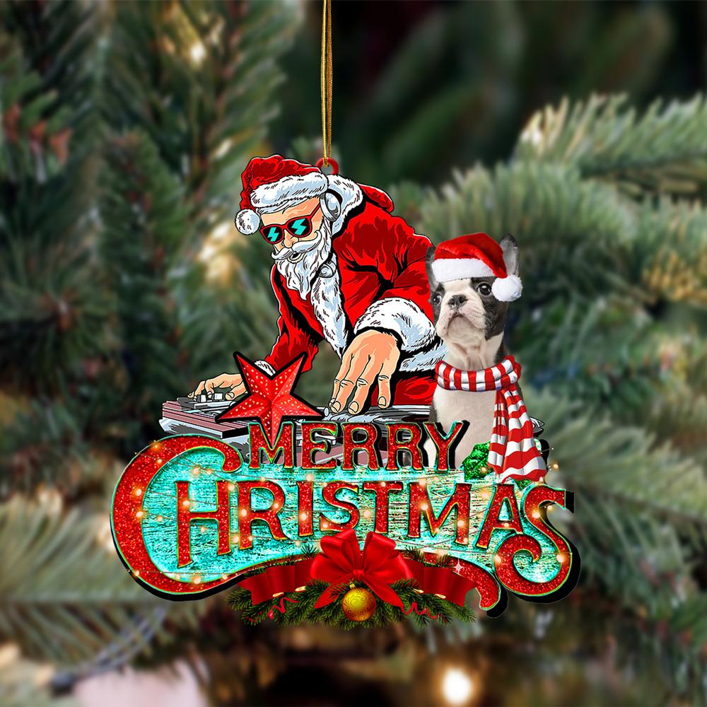 Boston-Christmas Rock Two Sided Ornament - Best gifts your whole family