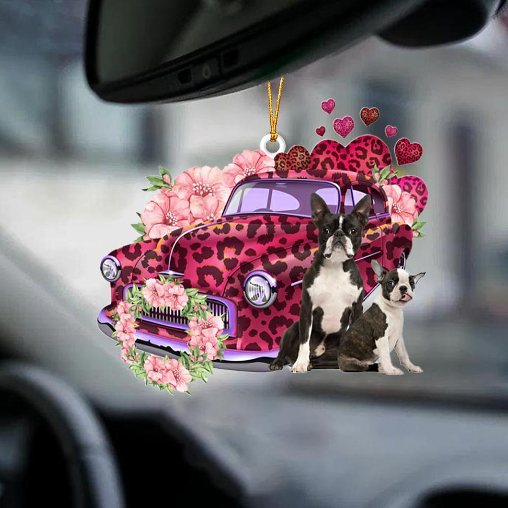 Boston Terrier-Make My Life-Two Sided Ornament - Best gifts your whole family