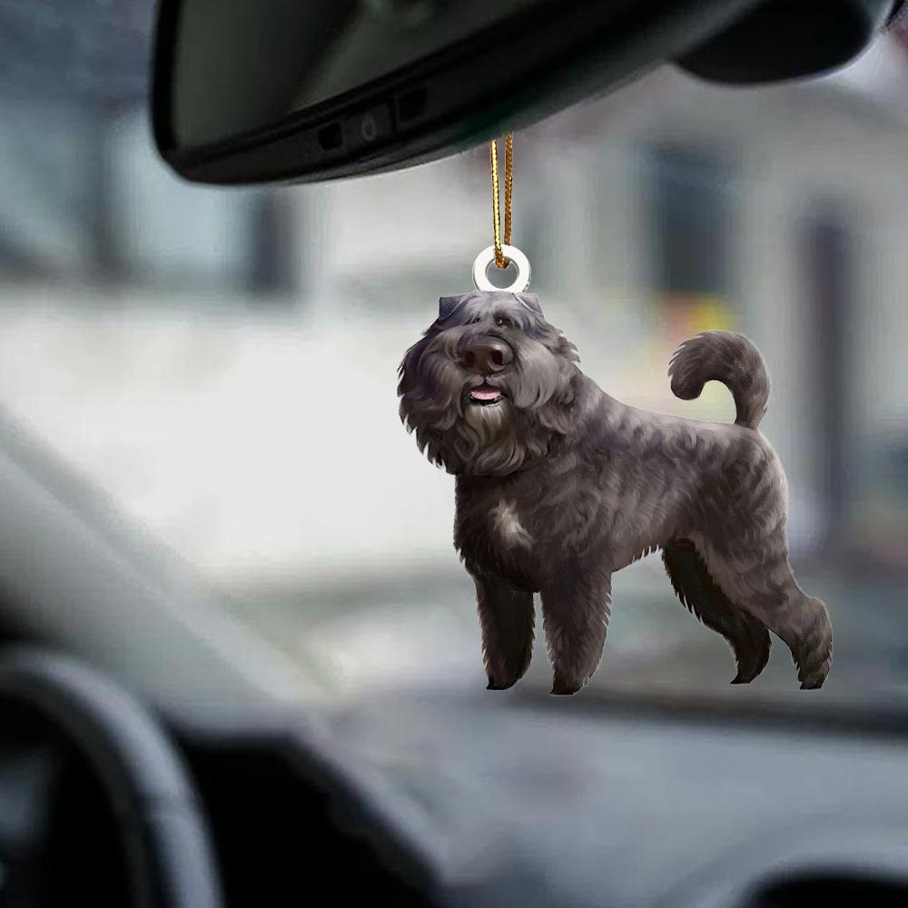 Bouvier Des Flandres-Look At Me-Two Sided Ornament - Best gifts your whole family