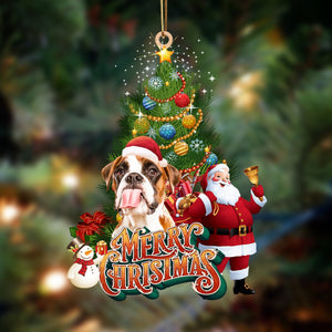 Boxer 2-Christmas Tree&Dog Hanging Ornament - Best gifts your whole family