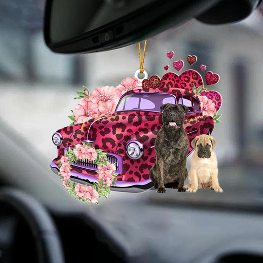 Bull Mastiff-Make My Life-Two Sided Ornament - Best gifts your whole family
