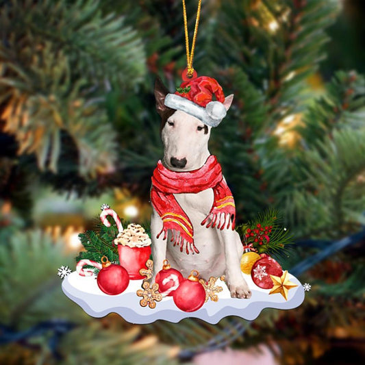 Bull Terrier 2-Better Christmas Hanging Ornament - Best gifts your whole family