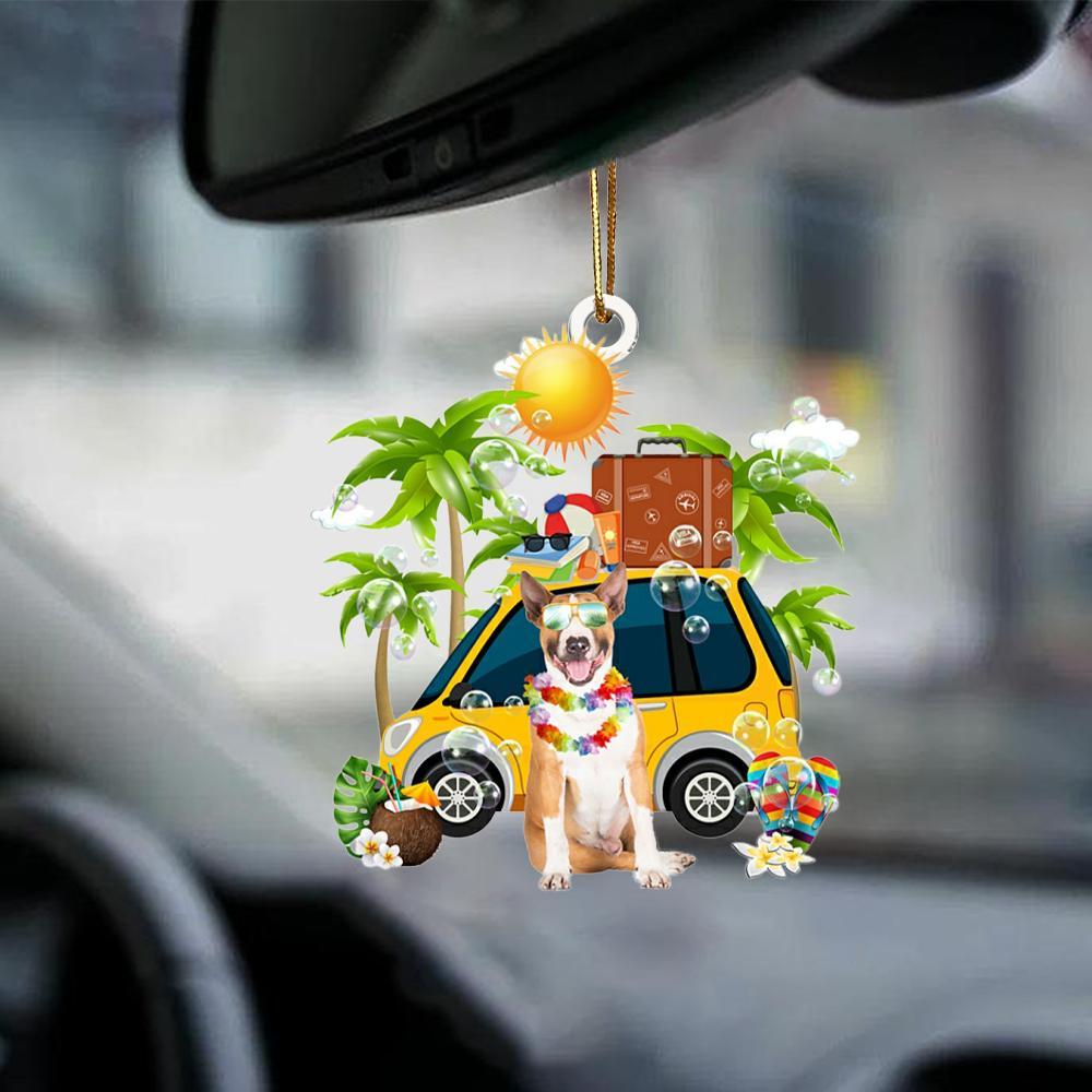 Bull Terrier-Nice Summer-Two Sided Ornament - Best gifts your whole family