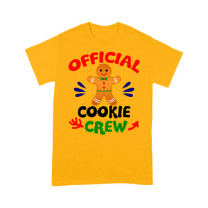 Official Cookie Crew Funny Christmas Baking Gift  Tee Shirt Gift For Christmas
