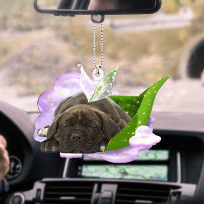 Cane Corso-Sleep On Fallen Leaves-Two Sided Ornament - Best gifts your whole family