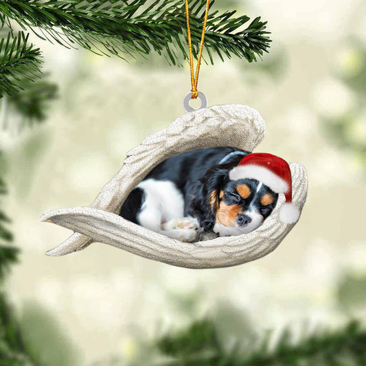 Cavalier King Charles Spaniel-1 Sleeping Angel Christmas Ornament Godmerch - Best gifts your whole family