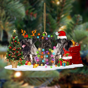 Cesky Terrier-Christmas Dog Friends Hanging Ornament - Best gifts your whole family