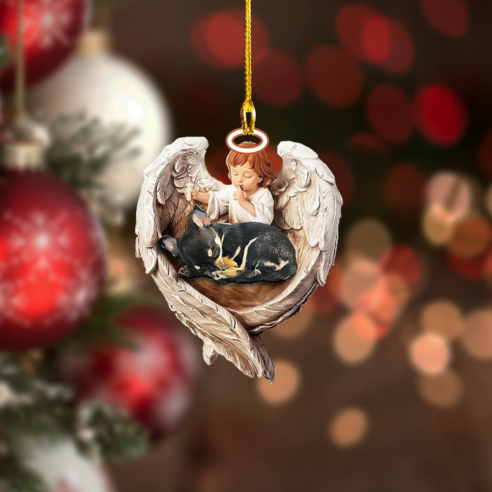 Chihuahua Sleep in Angel's Wing Car Ornament - Best gifts your whole family