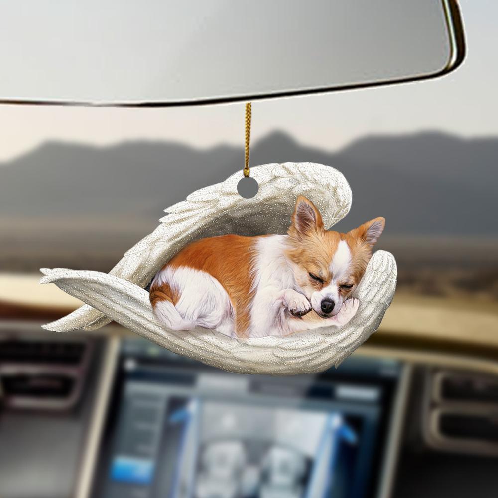 Chihuahua Sleeping Angel Chihuahua Lovers Dog Moms Ornament - Best gifts your whole family