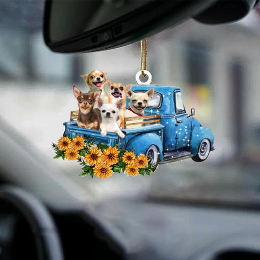 Chihuahua -Take The Trip Classic- Two Sided Ornament - Best gifts your whole family