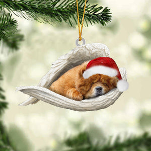 Chow Chow Sleeping Angel Christmas Ornament Godmerc - Best gifts your whole family