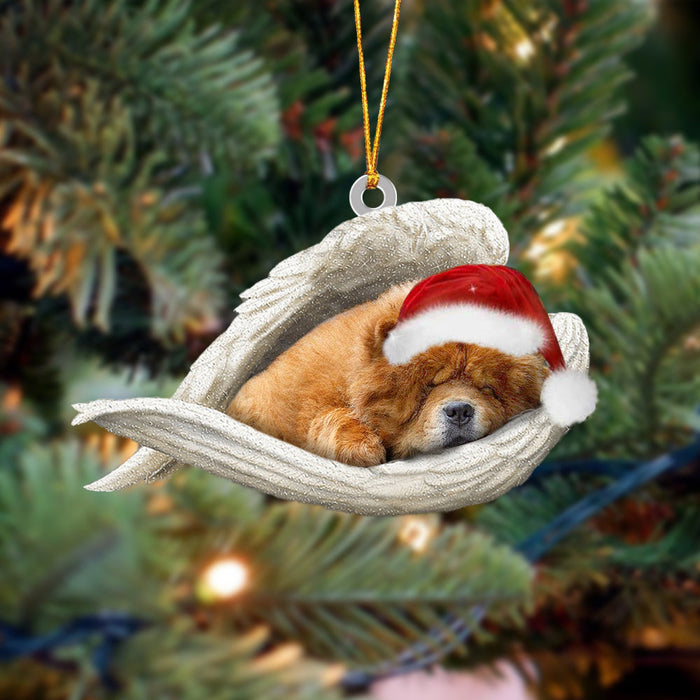 Chow Chow Sleeping Angel Christmas Ornament Godmerc - Best gifts your whole family