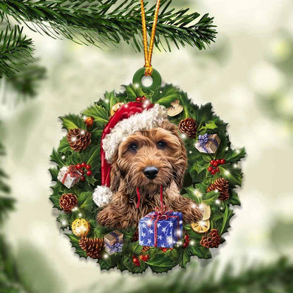 Cockapoo and Christmas gift for her gift for him gift for Cockapoo lover ornament, Christmas Ornament - Best gifts your whole family