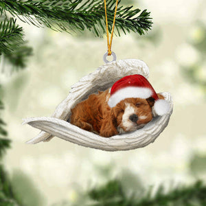 Cockapoo Sleeping Angel Christmas Ornament Godmerc - Best gifts your whole family