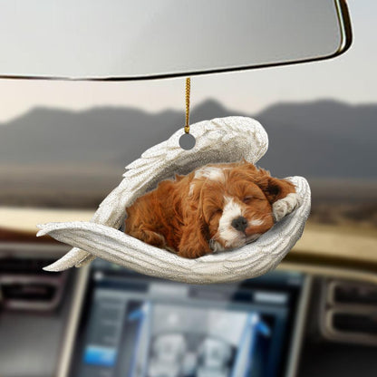Cockapoo Sleeping Angel Cockapoo Lovers Dog Moms Ornament - Best gifts your whole family