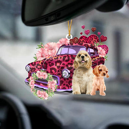 Cocker Spaniel-Make My Life-Two Sided Ornament - Best gifts your whole family