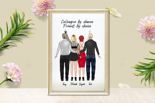 Pictiúr Pearsanta Bronntanas Pearsantaithe Cairde is Fearr, Bronntanas Fear Bestie, A Bhronntanas agus A Bronntanas, Cló Pearsanta, Bronntanas Cairdis Saincheaptha, Bronntanas do Chairde, Bronntanas Dó