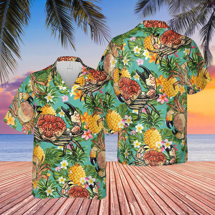 Crab Hawaiian Shirt,Hawaiian Shirt Gift,Christmas Gift