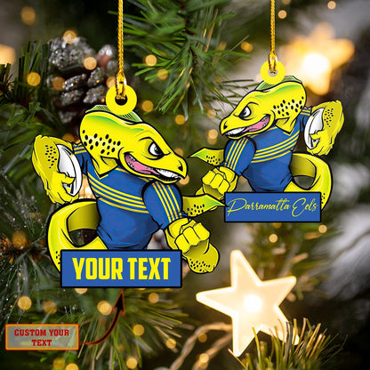 Custom Name Parramatta Eels Car Ornament - Best gifts your whole family