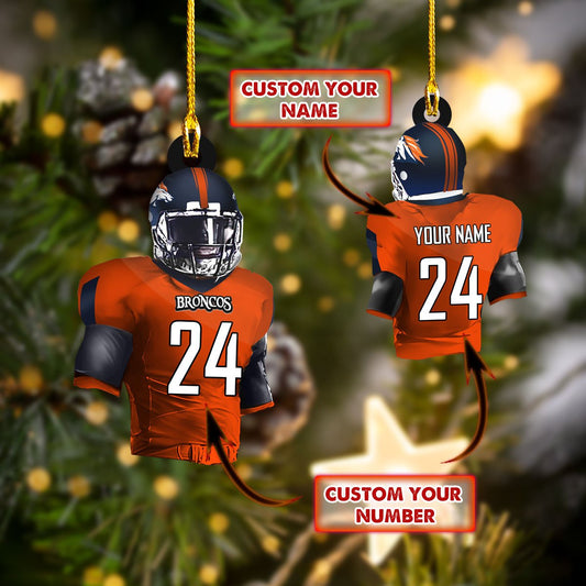Custom Shaped Ornament - Broncos - H9h3-796 Car Ornament - Best gifts your whole family
