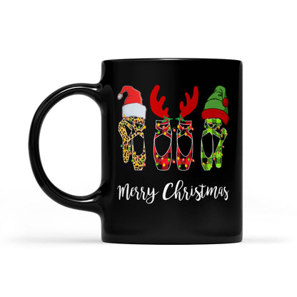 Bronntanas Rinceoir Ballet Nollag Shona - Léine Bróg Pointe Nollag Bronntanas Muga Dubh Don Nollaig