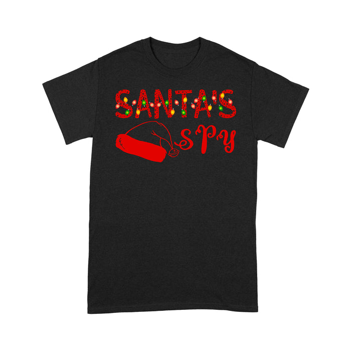 Santa's Spy Funny Christmas Gift - Standard T-shirt  Tee Shirt Gift For Christmas