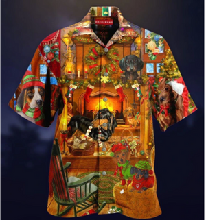 Dachshund Beautiful Christmas Hawaiian Shirt | For Men & Women | Adult | HW3463