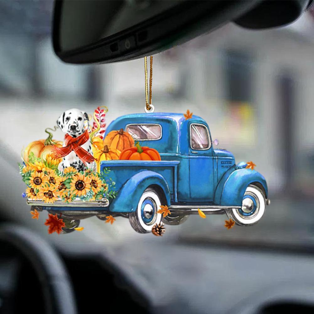 Dalmatian-Little Pumpkin-Two Sided Ornament - Best gifts your whole family