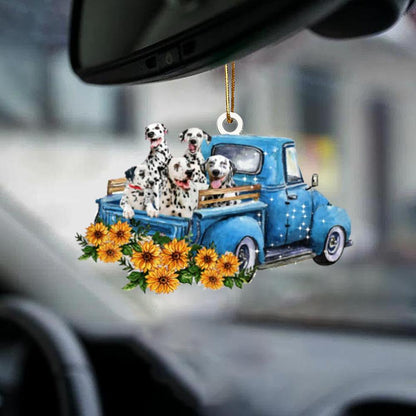Dalmatian-Take The Trip Classic- Two Sided Ornament - Best gifts your whole family