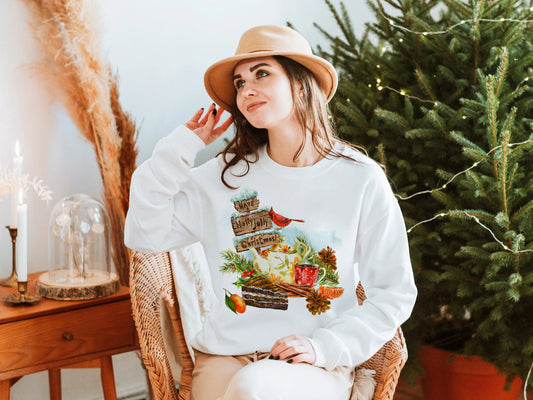 Have a Holly jolly Christmas Vintage Sweatshirt, Christmas Shirt,Christmas sweatshirt,Christmas Gift