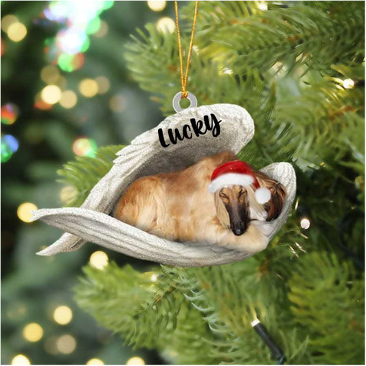 Dog Sleeping Angel Acrylic Ornament Acrylic Ornament - Best gifts your whole family